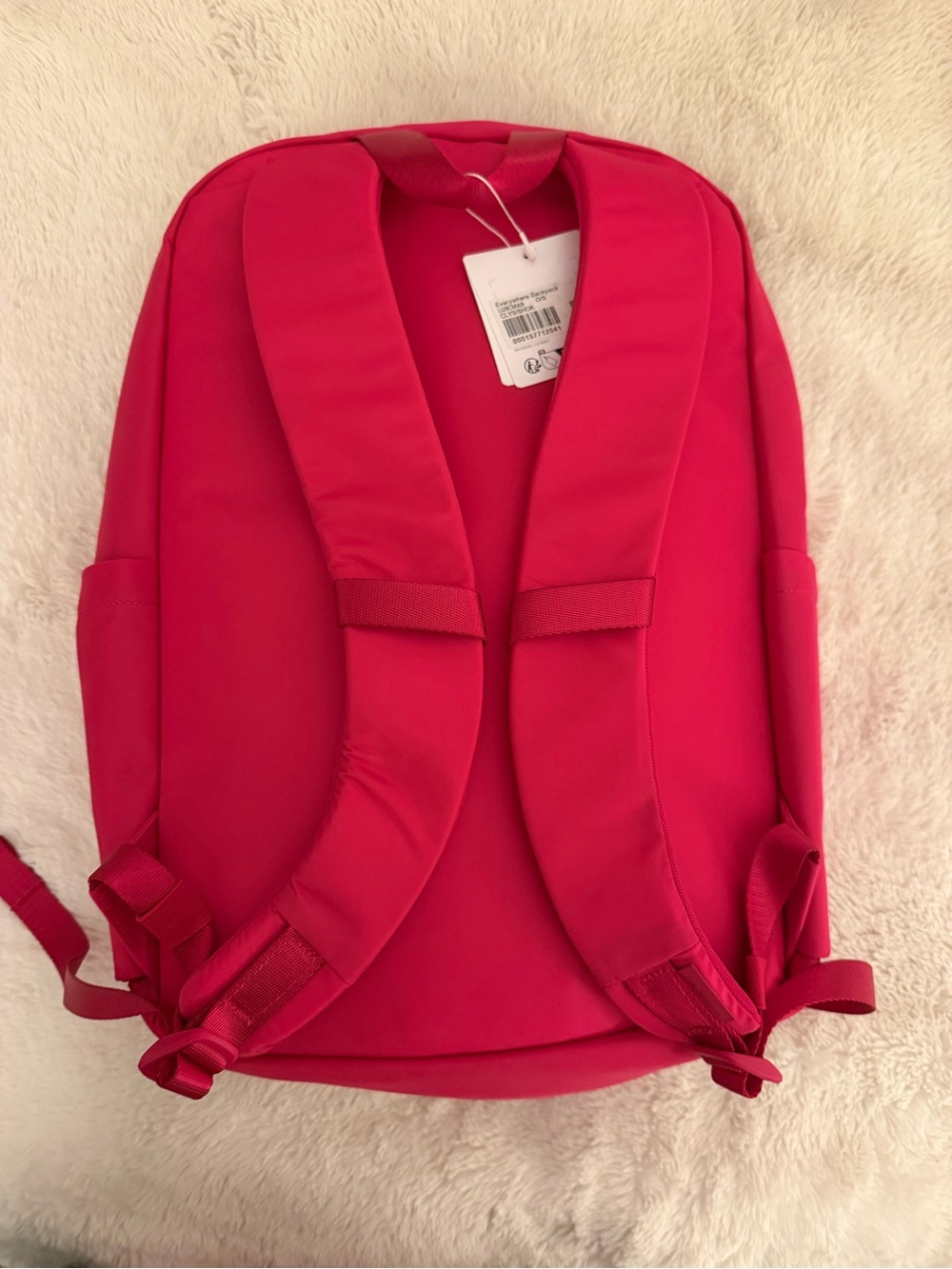 Lululemon NWT Everywhere Backpack 22L Pink Water Repellent - Picture 15 of 15